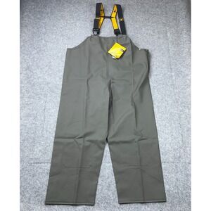 Guy Cotten Bib‎ Trousers Mens XL Olive Green Barossa Glentex Rain Gear NEW